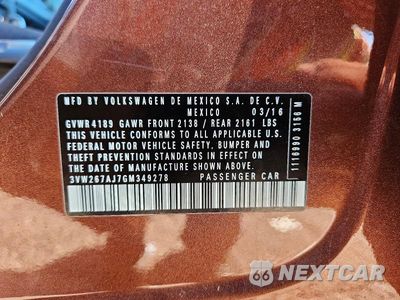 Zdjęcie 12 z 12 samochodu: 2016 VOLKSWAGEN JETTA S VIN:3VW267AJ7GM349278 - miniatura