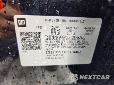 Zdjęcie 12 z 12 samochodu: 2023 CHEVROLET MALIBU LT VIN:1G1ZD5ST1PF184462 - miniatura