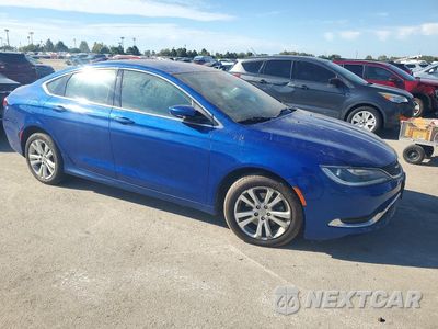 Czwarte zdjęcie samochodu z boku: 2015 CHRYSLER 200 LIMITED VIN:1C3CCCAB7FN759668 - miniatura