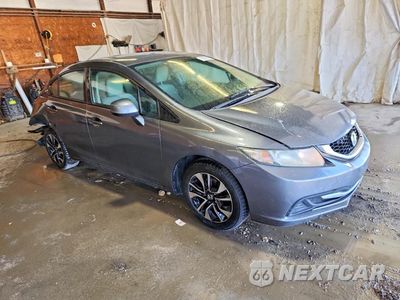Czwarte zdjęcie samochodu z boku: 2013 HONDA CIVIC EX VIN:19XFB2F85DE236265 - miniatura