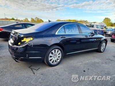 Trzecie zdjęcie samochodu z tyłu: 2015 MERCEDES-BENZ S 550 4MATIC VIN:WDDUG8FB7FA171812 - miniatura