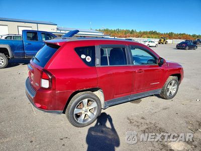 Trzecie zdjęcie samochodu z tyłu: 2017 JEEP COMPASS LATITUDE VIN:1C4NJDEBXHD194075 - miniatura