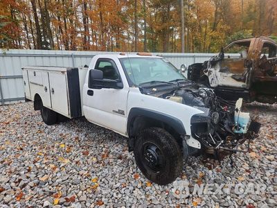 Czwarte zdjęcie samochodu z boku: 2005 GMC NEW SIERRA K3500 VIN:1GDJK34295E182492 - miniatura