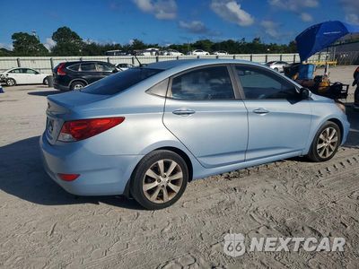 Trzecie zdjęcie samochodu z tyłu: 2012 HYUNDAI ACCENT GLS VIN:KMHCU4AE3CU132505 - miniatura
