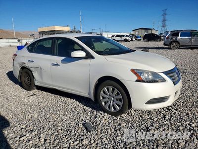 Czwarte zdjęcie samochodu z boku: 2014 NISSAN SENTRA SV VIN:3N1AB7AP5EL641693 - miniatura