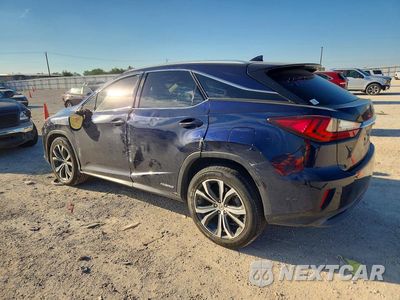 Drugie zdjęcie samochodu z przodu: 2017 LEXUS RX 450H BASE VIN:2T2BGMCA5HC013498 - miniatura