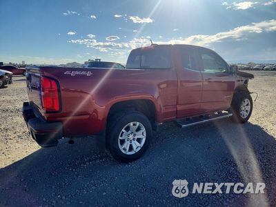 Trzecie zdjęcie samochodu z tyłu: 2016 CHEVROLET COLORADO LT VIN:1GCHTCE3XG1278388 - miniatura
