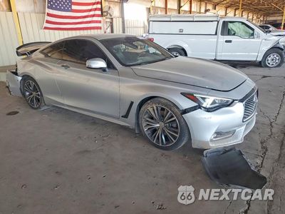 Czwarte zdjęcie samochodu z boku: 2017 INFINITI Q60 3.0T PREMIUM VIN:JN1EV7EL2HM550195 - miniatura