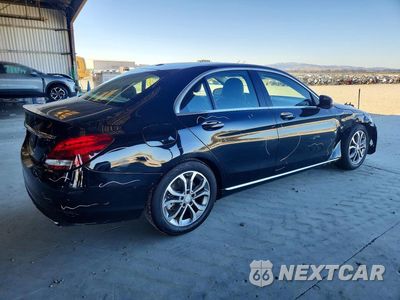 Trzecie zdjęcie samochodu z tyłu: 2016 MERCEDES-BENZ C 300 VIN:55SWF4JB2GU144451 - miniatura