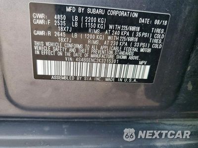 Zdjęcie 13 z 13 samochodu: 2019 SUBARU OUTBACK 3.6R LIMITED VIN:4S4BSENC2K3215301 - miniatura