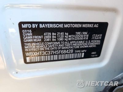 Zdjęcie 13 z 13 samochodu: 2017 BMW X1 XDRIVE28I VIN:WBXHT3C37H5F68428 - miniatura