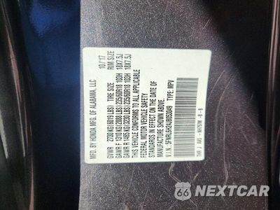 Zdjęcie 13 z 13 samochodu: 2018 HONDA ODYSSEY LX VIN:5FNRL6H24JB053049 - miniatura