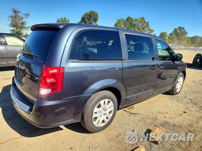 Trzecie zdjęcie samochodu z tyłu: 2013 DODGE GRAND CARAVAN SE VIN:2C4RDGBGXDR759443 - miniatura