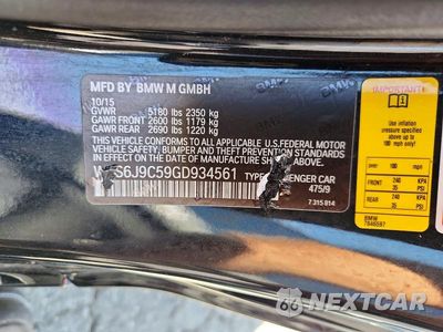 Zdjęcie 12 z 12 samochodu: 2016 BMW M6 VIN:WBS6J9C59GD934561 - miniatura
