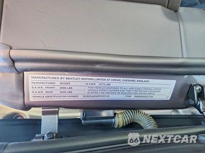 Zdjęcie 12 z 12 samochodu: 2023 BENTLEY CONTINENTAL GT VIN:SCBDG4ZG0PC011113 - miniatura