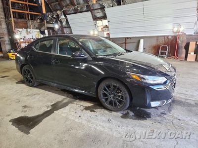 Czwarte zdjęcie samochodu z boku: 2025 NISSAN SENTRA SR VIN:3N1AB8DV2SY325733 - miniatura