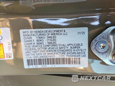 Zdjęcie 12 z 12 samochodu: 2025 HONDA CIVIC SPORT VIN:19XFL2H83SE014315 - miniatura