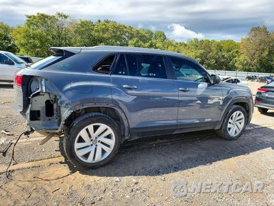 Trzecie zdjęcie samochodu z tyłu: 2022 VOLKSWAGEN ATLAS CROSS SPORT SE VIN:1V2HC2CA9NC227220 - miniatura