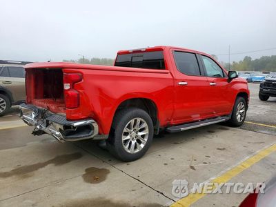 Trzecie zdjęcie samochodu z tyłu: 2019 CHEVROLET SILVERADO K1500 LT VIN:3GCUYDED0KG149245 - miniatura