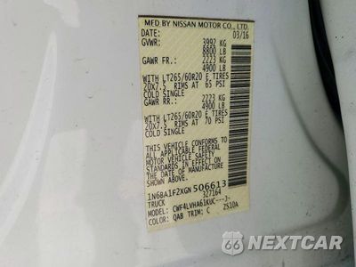 Zdjęcie 12 z 12 samochodu: 2016 NISSAN TITAN XD SL VIN:1N6BA1F2XGN506613 - miniatura