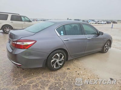 Trzecie zdjęcie samochodu z tyłu: 2017 HONDA ACCORD LX VIN:1HGCR2E31HA217906 - miniatura