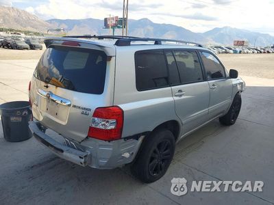Trzecie zdjęcie samochodu z tyłu: 2007 TOYOTA HIGHLANDER HYBRID VIN:JTEEW21A770037737 - miniatura