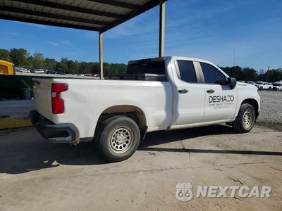 Trzecie zdjęcie samochodu z tyłu: 2019 CHEVROLET SILVERADO C1500 VIN:1GCRWAEH2KZ329467 - miniatura