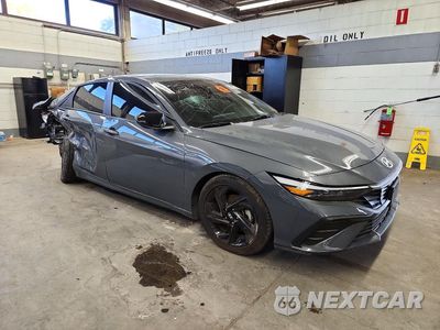 Czwarte zdjęcie samochodu z boku: 2026 HYUNDAI ELANTRA SEL SPORT VIN:KMHLM4DG5TU173697 - miniatura