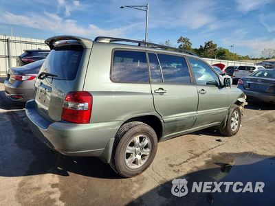 Trzecie zdjęcie samochodu z tyłu: 2007 TOYOTA HIGHLANDER BASE VIN:JTEEP21A470202916 - miniatura