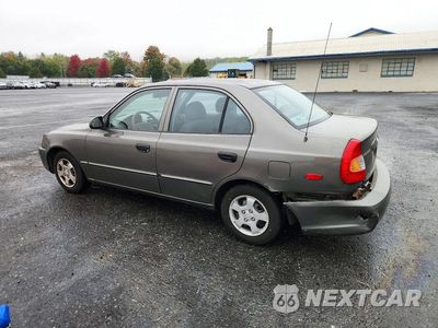 Drugie zdjęcie samochodu z przodu: 2002 HYUNDAI ACCENT GL VIN:KMHCG45C02U282277 - miniatura