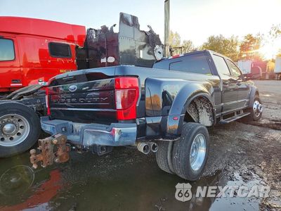 Trzecie zdjęcie samochodu z tyłu: 2021 FORD F450 SUPER DUTY VIN:1FT8W4DT5MEC46743 - miniatura