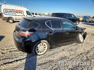 Trzecie zdjęcie samochodu z tyłu: 2013 LEXUS CT 200 VIN:JTHKD5BH8D2167793 - miniatura