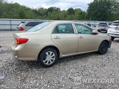 Trzecie zdjęcie samochodu z tyłu: 2010 TOYOTA COROLLA LE VIN:1NXBU4EE8AZ166619 - miniatura