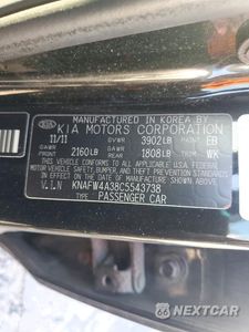 Zdjęcie 12 z 12 samochodu: 2012 KIA FORTE SX VIN:KNAFW4A38C5543738 - miniatura
