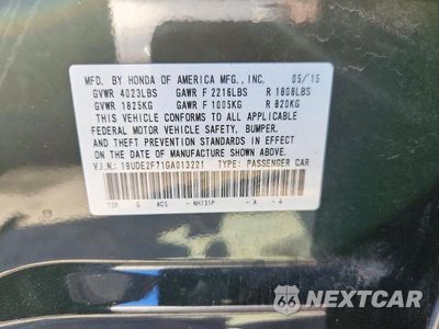 Zdjęcie 12 z 12 samochodu: 2016 ACURA ILX PREMIUM VIN:19UDE2F71GA013221 - miniatura
