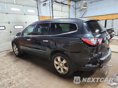 Drugie zdjęcie samochodu z przodu: 2015 CHEVROLET TRAVERSE LTZ VIN:1GNKVJKD6FJ164783 - miniatura