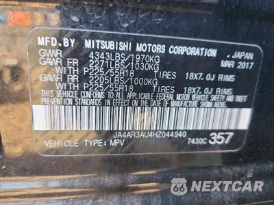 Zdjęcie 14 z 14 samochodu: 2017 MITSUBISHI OUTLANDER SPORT ES VIN:JA4AR3AU4HZ044940 - miniatura