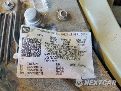 Zdjęcie 13 z 13 samochodu: 2025 CHEVROLET EQUINOX LT VIN:3GNAXPEG8SL124707 - miniatura