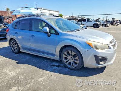 Czwarte zdjęcie samochodu z boku: 2012 SUBARU IMPREZA SPORT PREMIUM VIN:JF1GPAL64CG240475 - miniatura