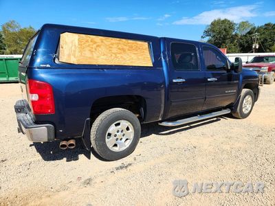 Trzecie zdjęcie samochodu z tyłu: 2010 CHEVROLET SILVERADO C1500 LT VIN:3GCRCSE02AG102576 - miniatura