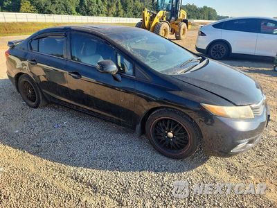 Czwarte zdjęcie samochodu z boku: 2012 HONDA CIVIC EX VIN:19XFB2F89CE101854 - miniatura