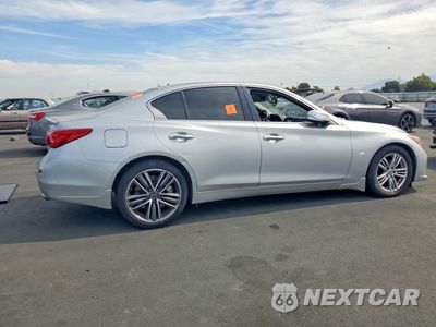 Trzecie zdjęcie samochodu z tyłu: 2015 INFINITI Q50S VIN:JN1BV7AP1FM331527 - miniatura