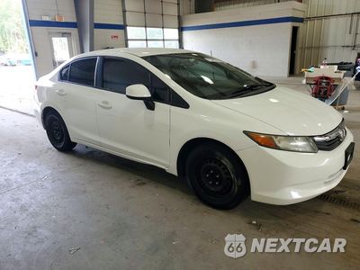 Czwarte zdjęcie samochodu z boku: 2012 HONDA CIVIC LX VIN:19XFB2F56CE381500 - miniatura