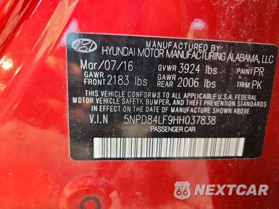 Zdjęcie 12 z 12 samochodu: 2017 HYUNDAI ELANTRA SE VIN:5NPD84LF9HH037838 - miniatura