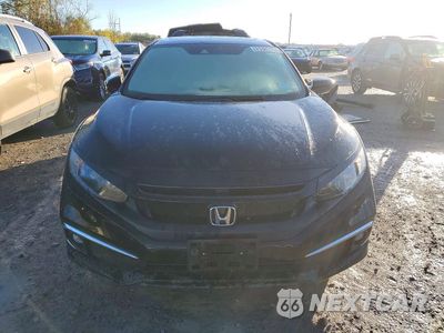 Piąte zdjęcie samochodu w środku: 2021 HONDA CIVIC EX VIN:19XFC1F37ME208365 - miniatura
