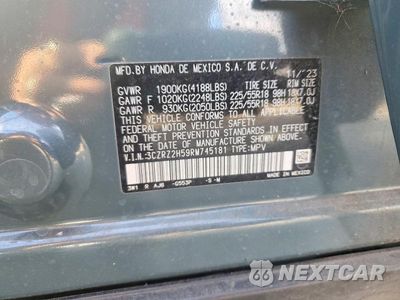 Zdjęcie 13 z 13 samochodu: 2024 HONDA HR-V SPORT VIN:3CZRZ2H59RM745181 - miniatura