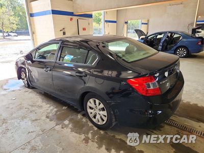 Drugie zdjęcie samochodu z przodu: 2012 HONDA CIVIC LX VIN:19XFB2F59CE357188 - miniatura