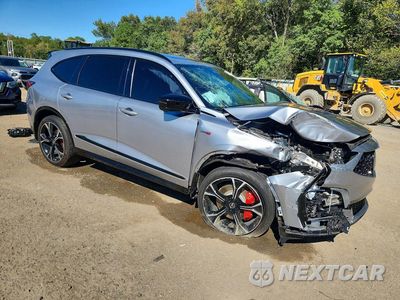 Czwarte zdjęcie samochodu z boku: 2025 ACURA MDX TYPE S ADVANCE VIN:5J8YD8H83SL000562 - miniatura