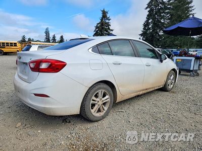 Trzecie zdjęcie samochodu z tyłu: 2018 CHEVROLET CRUZE LT VIN:1G1BE5SM6J7199712 - miniatura