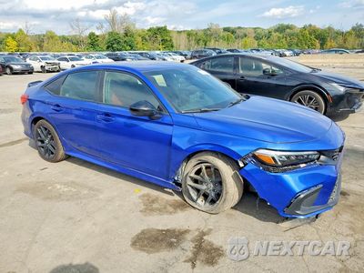 Czwarte zdjęcie samochodu z boku: 2022 HONDA CIVIC SI VIN:2HGFE1E53NH473952 - miniatura